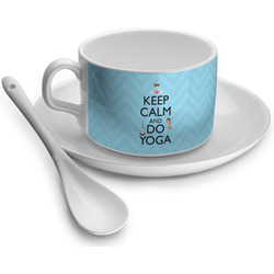 Keep Calm & Do Yoga Tea Cup