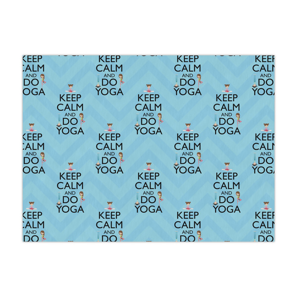 Custom Keep Calm & Do Yoga Tissue Paper Sheets - Large - Heavyweight