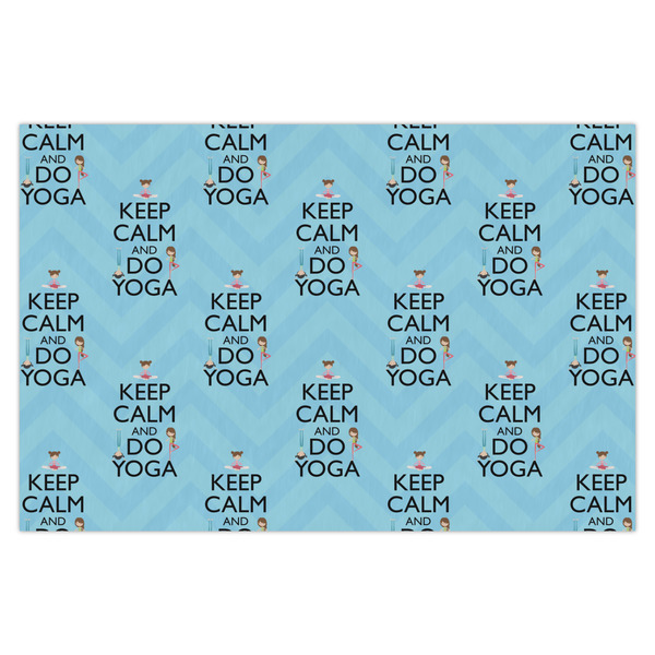 Custom Keep Calm & Do Yoga Tissue Paper Sheets - X-Large - Heavyweight