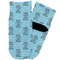 Keep Calm & Do Yoga Toddler Ankle Socks - Single Pair - Front and Back