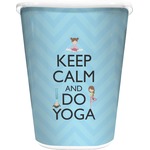 Keep Calm & Do Yoga Waste Basket