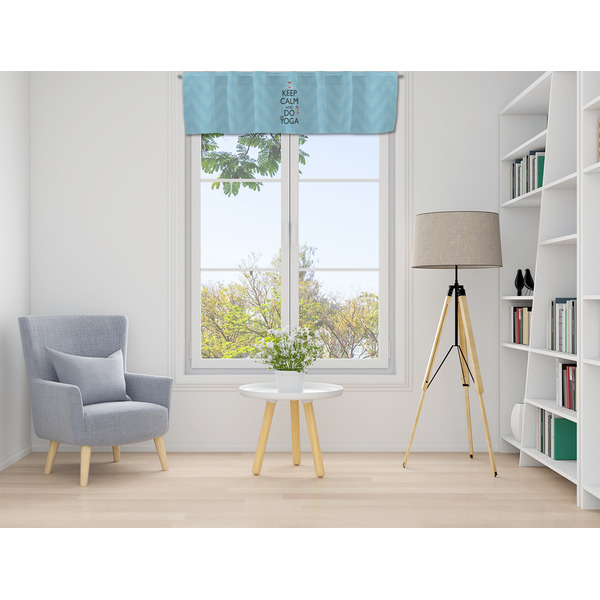 Keep Calm & Do Yoga Valance - LIFESTYLE