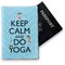Keep Calm & Do Yoga Vinyl Passport Holder
