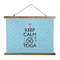 Keep Calm & Do Yoga Wall Hanging Tapestry - Landscape - MAIN