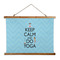 Keep Calm & Do Yoga Wall Hanging Tapestry - Wide