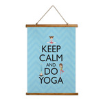 Keep Calm & Do Yoga Wall Hanging Tapestry