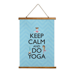 Keep Calm & Do Yoga Wall Hanging Tapestry