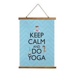 Keep Calm & Do Yoga Wall Hanging Tapestry