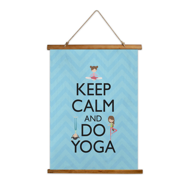 Custom Keep Calm & Do Yoga Wall Hanging Tapestry
