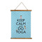 Keep Calm & Do Yoga Wall Hanging Tapestry - Portrait - MAIN
