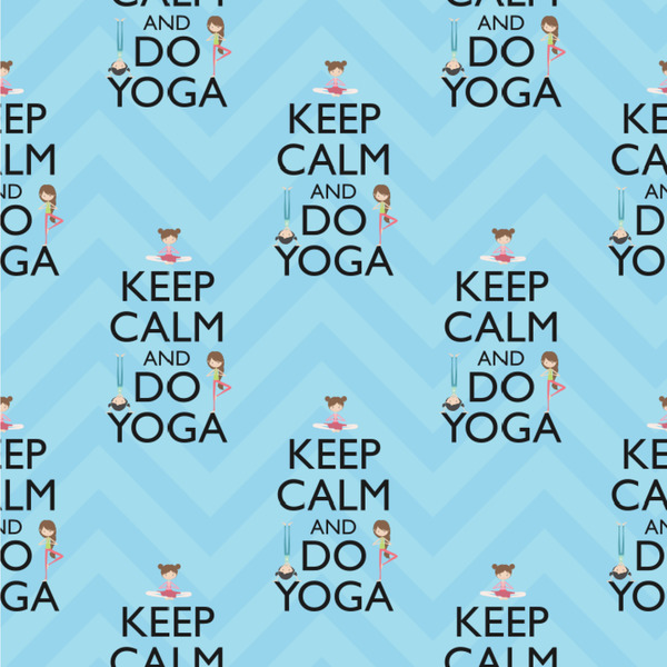 Keep Calm & Do Yoga Wallpaper Square