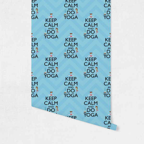 Keep Calm & Do Yoga Wallpaper on Wall