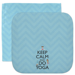 Keep Calm & Do Yoga Facecloth / Wash Cloth