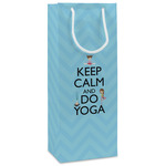 Keep Calm & Do Yoga Wine Gift Bags