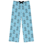 Keep Calm & Do Yoga Womens Pajama Pants - S