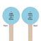 Keep Calm & Do Yoga Wooden 6" Stir Stick - Round - Double Sided - Front & Back