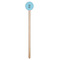 Keep Calm & Do Yoga Wooden 7.5" Stir Stick - Round - Single Stick