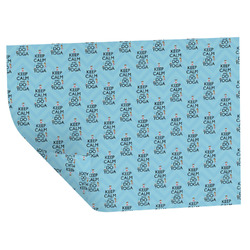 Keep Calm & Do Yoga Wrapping Paper Sheets - Double-Sided - 20" x 28"