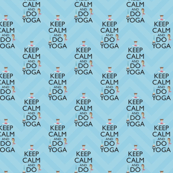 Keep Calm & Do Yoga Wrapping Paper Square