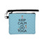 Keep Calm & Do Yoga Wristlet ID Cases - Front
