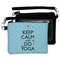 Keep Calm & Do Yoga Wristlet ID Cases - MAIN