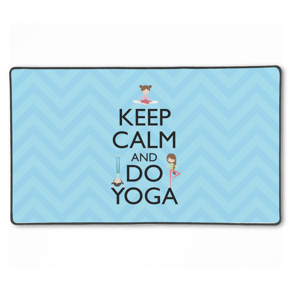 Keep Calm & Do Yoga XXL Gaming Mouse Pads - 24" x 14" - APPROVAL
