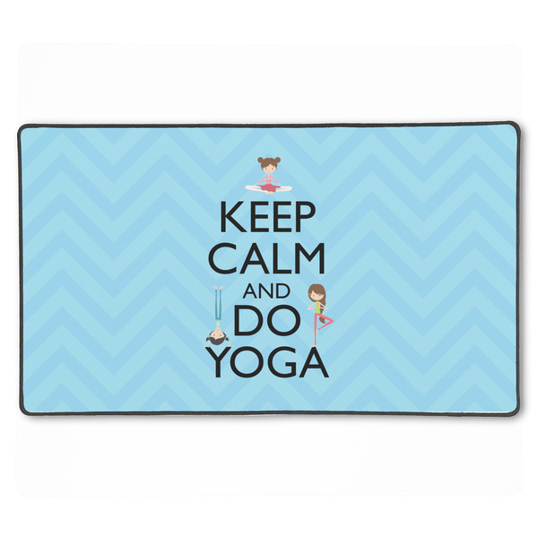 Custom Keep Calm & Do Yoga XXL Gaming Mouse Pad - 24" x 14"