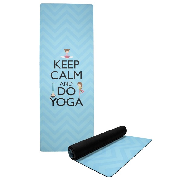 Custom Keep Calm & Do Yoga Yoga Mat