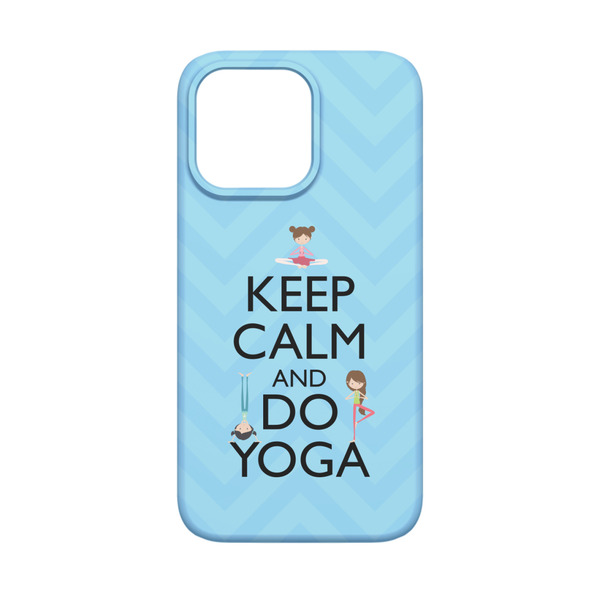 Keep Calm & Do Yoga iPhone 13 Mini Case - Back