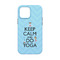 Keep Calm & Do Yoga iPhone 13 Mini Tough Case - Back