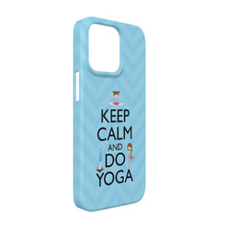 Keep Calm & Do Yoga iPhone Case - Plastic - iPhone 13 Pro
