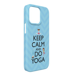 Keep Calm & Do Yoga iPhone Case - Plastic - iPhone 13 Pro Max