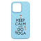 Keep Calm & Do Yoga iPhone 13 Pro Max Case - Back