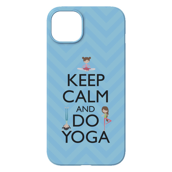 Keep Calm & Do Yoga iPhone 14 Plus Case - Back