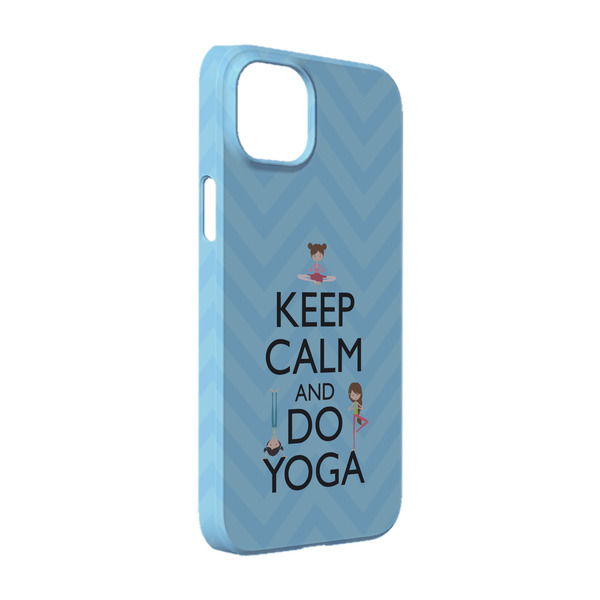 Custom Keep Calm & Do Yoga iPhone Case - Plastic - iPhone 14 Pro