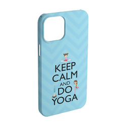 Keep Calm & Do Yoga iPhone Case - Plastic - iPhone 15 Pro