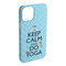 Keep Calm & Do Yoga iPhone 15 Pro Max Case - Angle