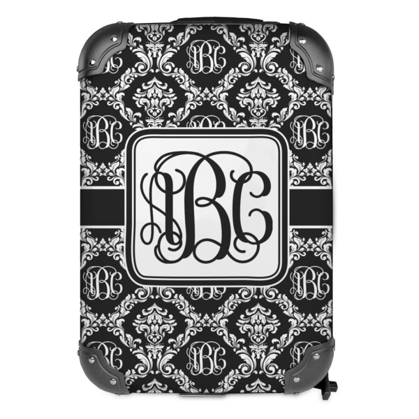 Monogrammed Damask 13" Hard Shell Backpacks - FRONT