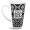 Monogrammed Damask 16 Oz Latte Mug - Front