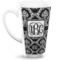 Monogrammed Damask 16 Oz Latte Mug