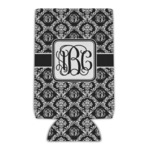 Monogrammed Damask Can Cooler