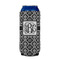 Monogrammed Damask 16oz Can Sleeve - FRONT (on can)