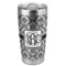 Monogrammed Damask 20oz Stainless Steel Double Wall Tumbler - Full Print