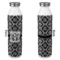 Monogrammed Damask 20oz Water Bottles - Full Print - Approval