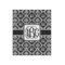 Monogrammed Damask 20x24 - Matte Poster - Front View