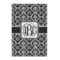 Monogrammed Damask 20x30 - Matte Poster - Front View