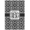 Monogrammed Damask 24x36 - Matte Poster - Front View