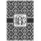 Monogrammed Damask Poster - Matte - 24x36