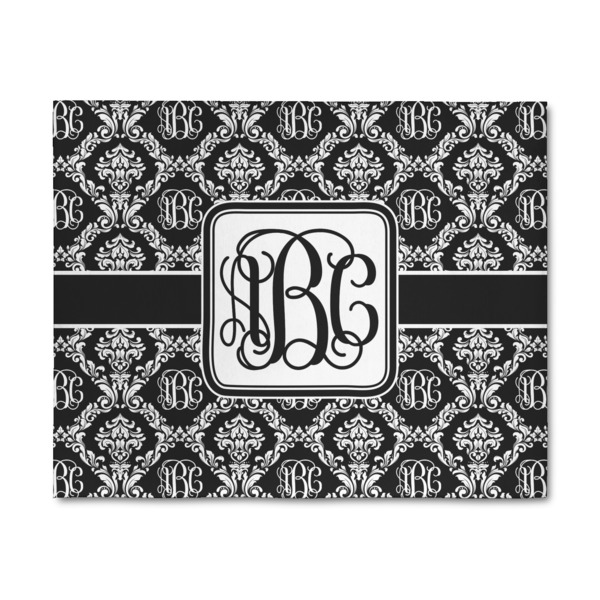 Custom Monogrammed Damask 8' x 10' Indoor Area Rug