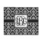 Monogrammed Damask 8' x 10' Indoor Area Rug
